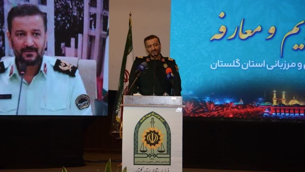 سردار محمد طراقیه به عنوان فرمانده جدید انتظامی گلستان معارفه شد