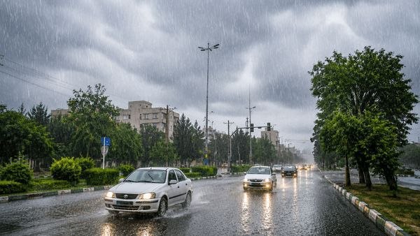 پایان هفته بارانی در گلستان؛ هشدار آبگرفتگی معابر و مواج بودن دریای خزر